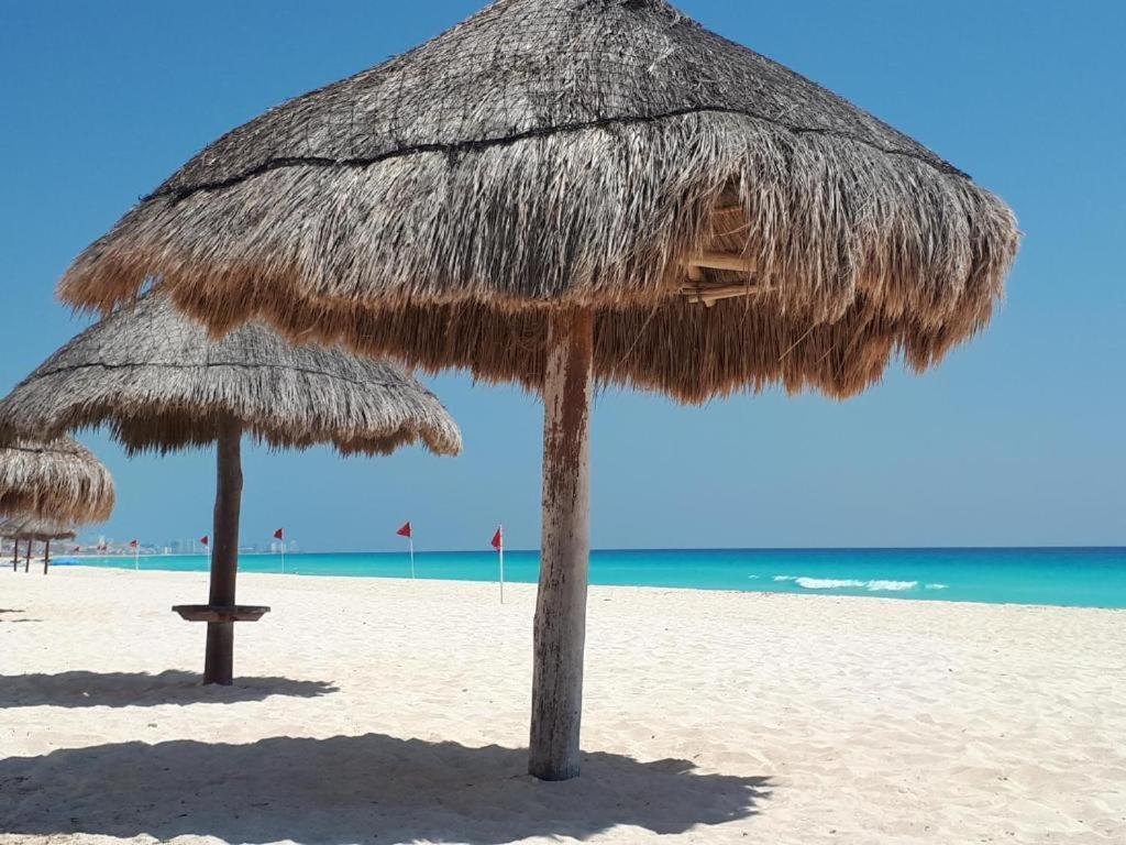 Departamentos Al Lado Del Mar En Zona Hotelera カンクン エクステリア 写真